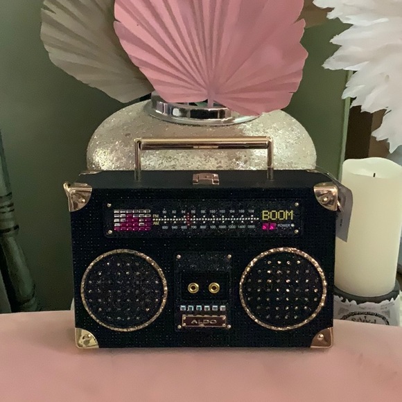 ALDO EMBELLISHED BOOMBOX Purse - Picture 13 of 14